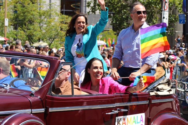 Vice President Harris at the Pride Parade in San Francisco, California© White House