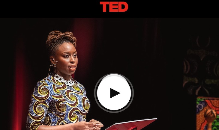 TEDx Chimamanda Ngozi Adichie © DR