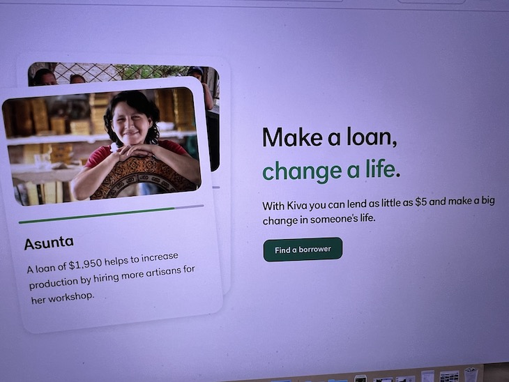 Kiva - Empréstimos que mudam vidas
