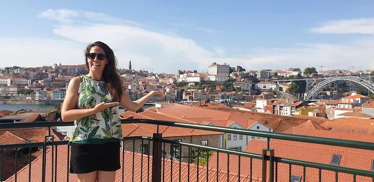 Susana Ribeiro em Gaia-Porto © Viaje Comigo