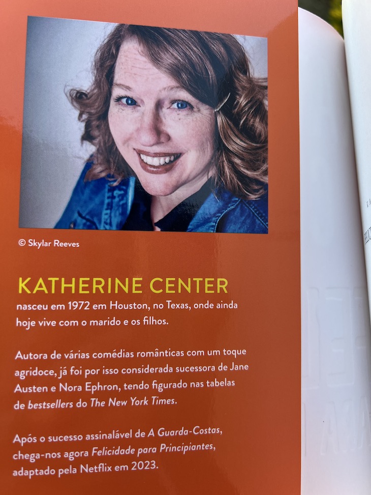 Autora Katherine Center - "Felicidade para Principiantes" - Singular Editora