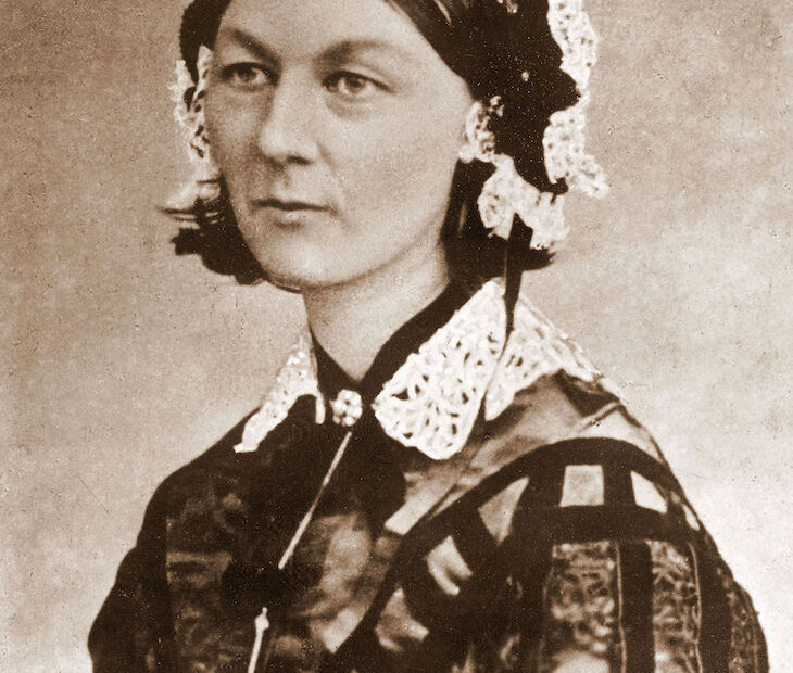 Florence Nightingale CDV por H_Lenthall