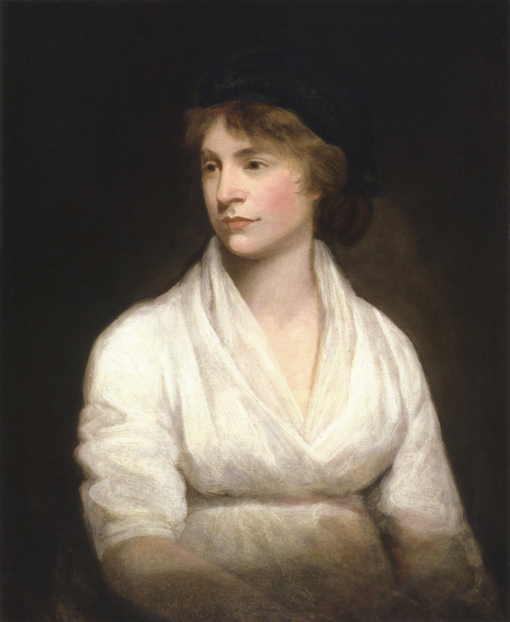 Mary Wollstonecraft por John Opie (c.1797)