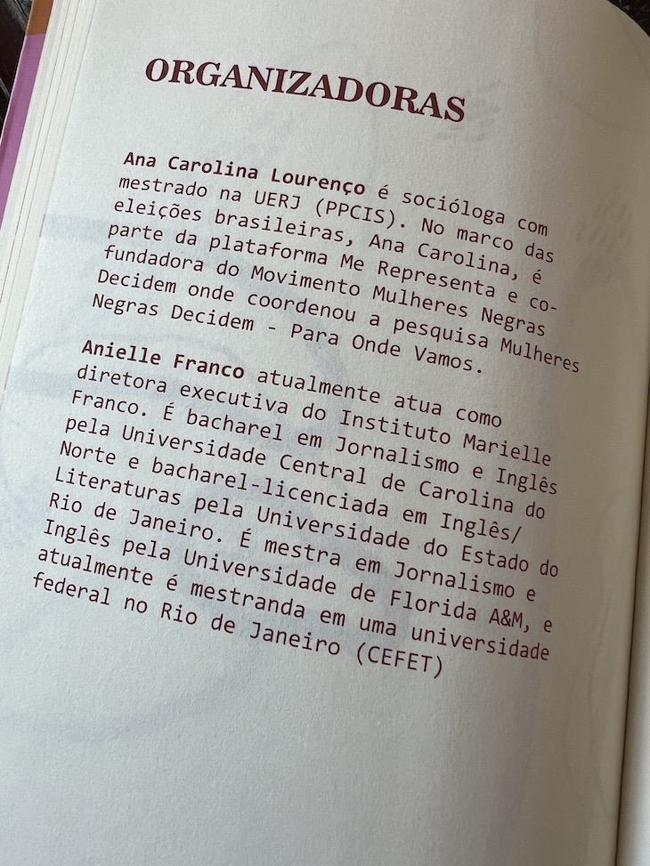 Livro "A Radical Imaginação Política das Mulheres Negras" Brasileiras
