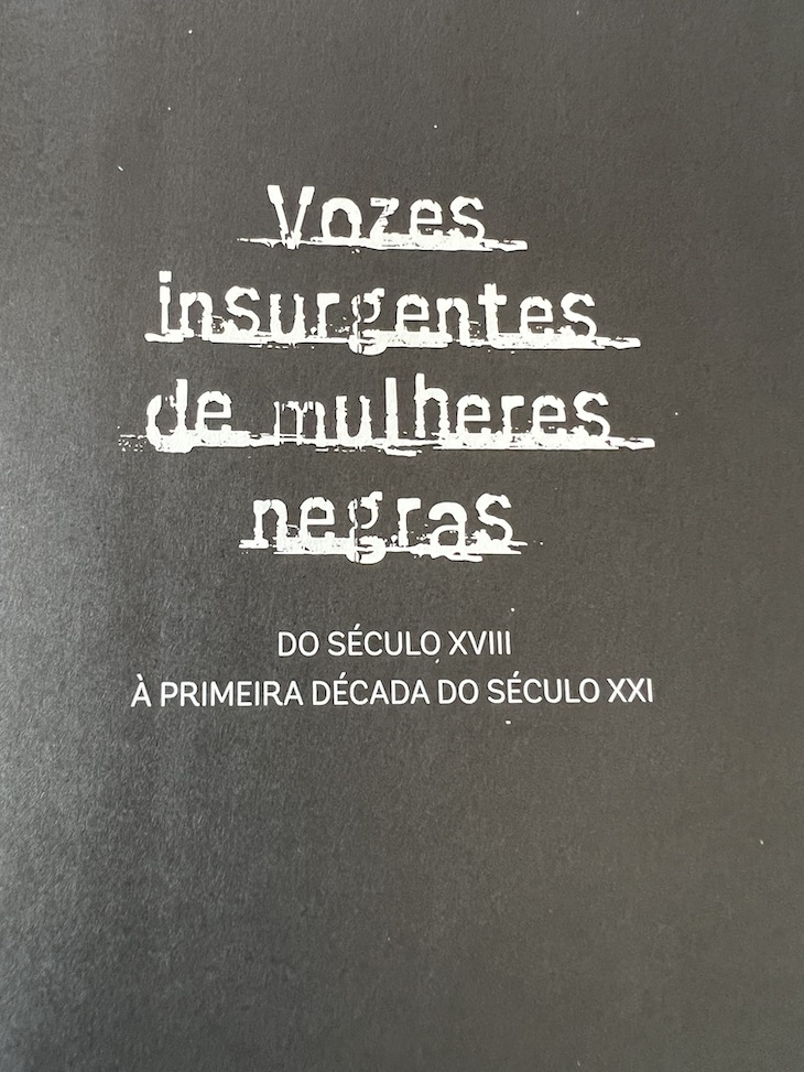 "Vozes Insurgentes de Mulheres Negras – do século XVIII à primeira década do século XXI"