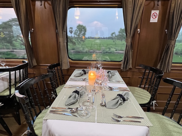 Comboio The Blue Jasmine - Tailandia © Viaje Comigo