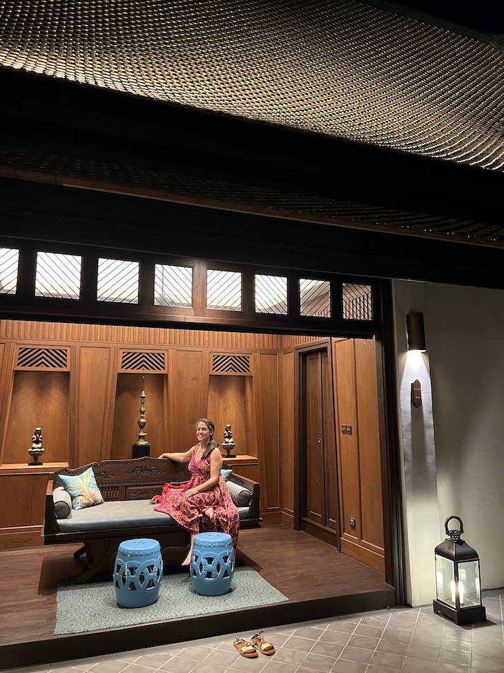 Susana Ribeiro em Siri Sala - Bangkok - Tailandia © Viaje Comigo