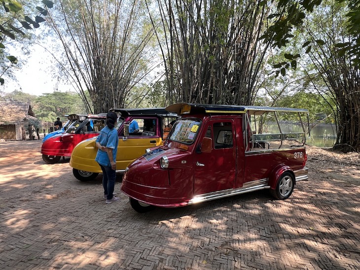 Tuk Tuk de Ayutthaya - Tailandia © Viaje Comigo