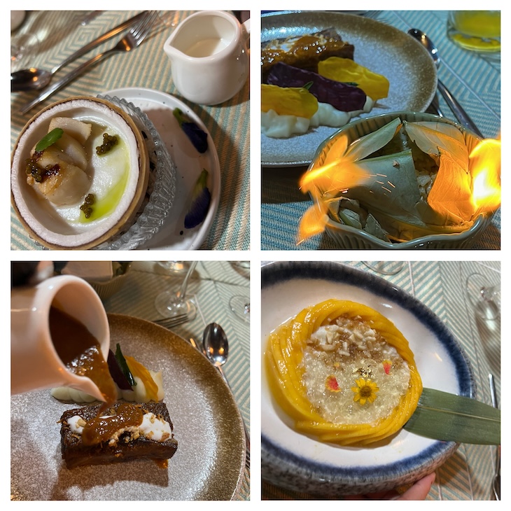 Jantar no The Blue Jasmine - Tailândia © Viaje Comigo