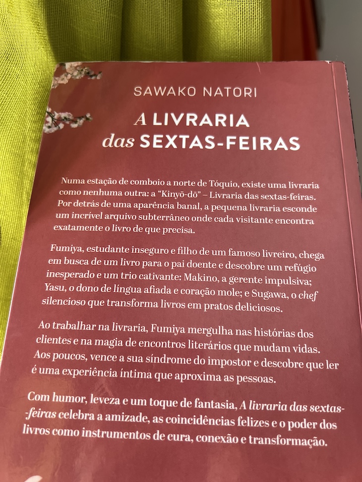 A Livraria das Sextas Feiras - Sawako Natori © Mulheres Em Viagem