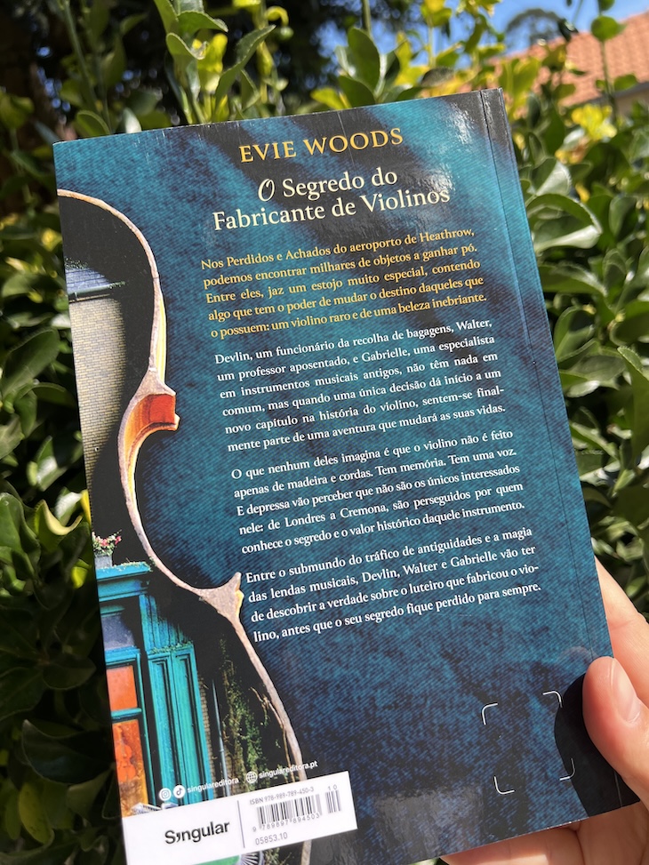 O Segredo do Fabricante de Violinos, de Evie Woods