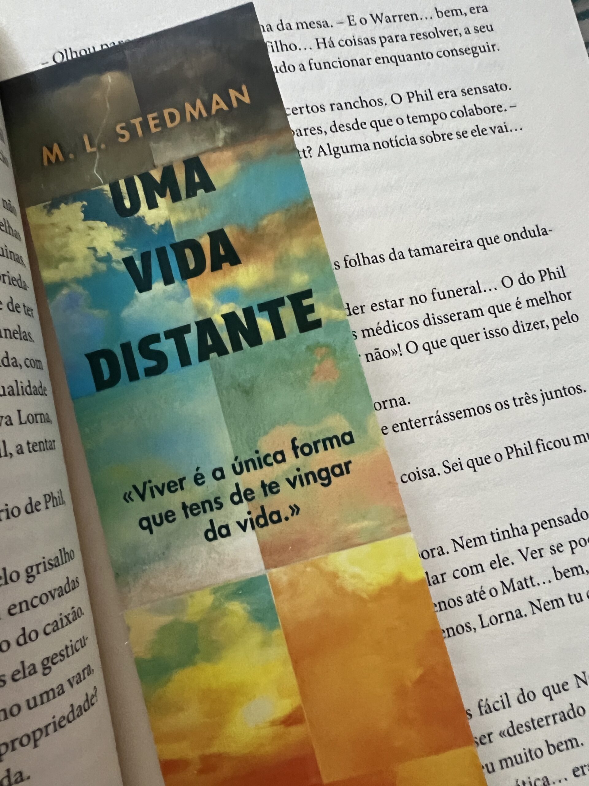 "Uma Vida Distante" . Livro da autora M. L. Stedman © Viaje Comigo