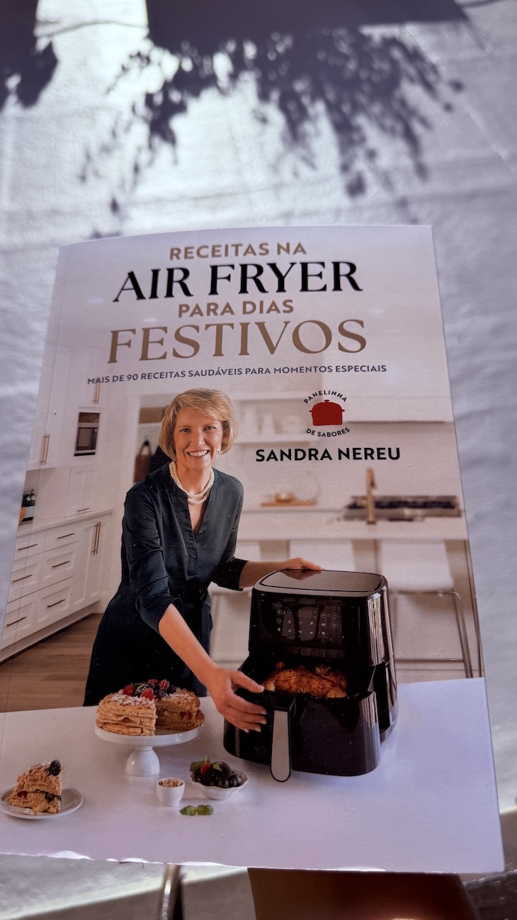 Receitas na Air Fryer para Dias Festivos - Livro Sandra Nereu